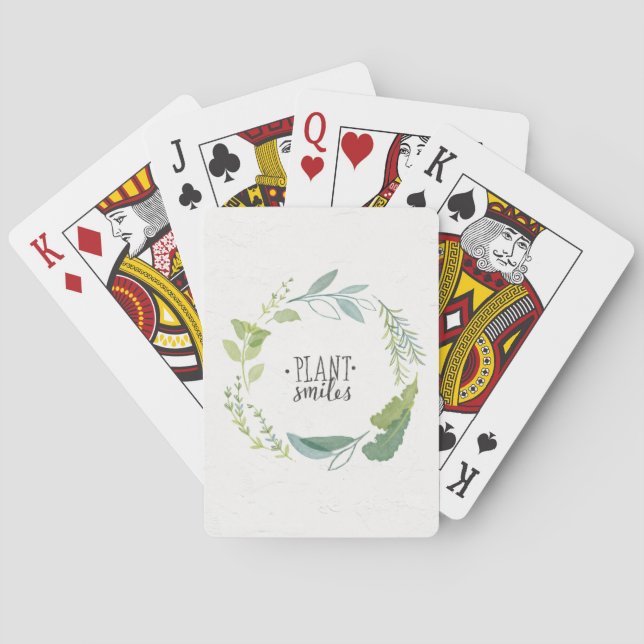 BRA ÖRTER II | Plant Smiles Casinokort (Baksidan)