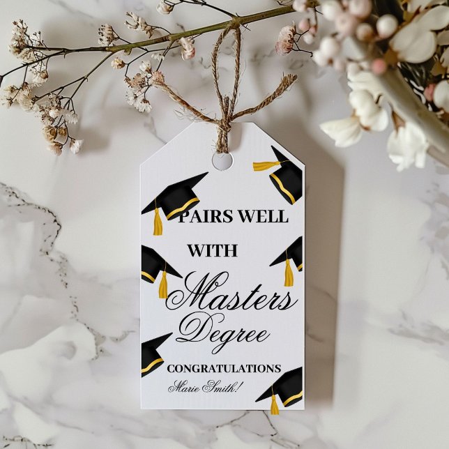 Bra par med en magistergåva från Studenten Presentetikett (Skapare uppladdad)