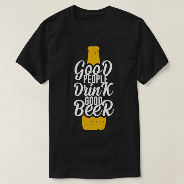 Bra People Bra Beer T Shirt (Design framsida)