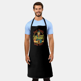 Bra People Drink Bra Beer Mugg och Barrels Apron