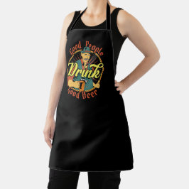Bra People Drink Bra Beer Mugg och Barrels Apron