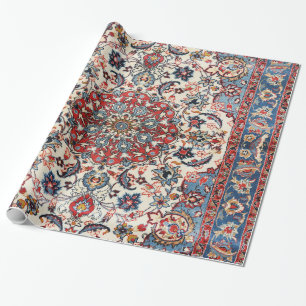 Bra Persian Baby blue Red Tan Presentpapper