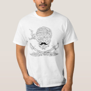 Bra Pirater Ord White Man T-shirt