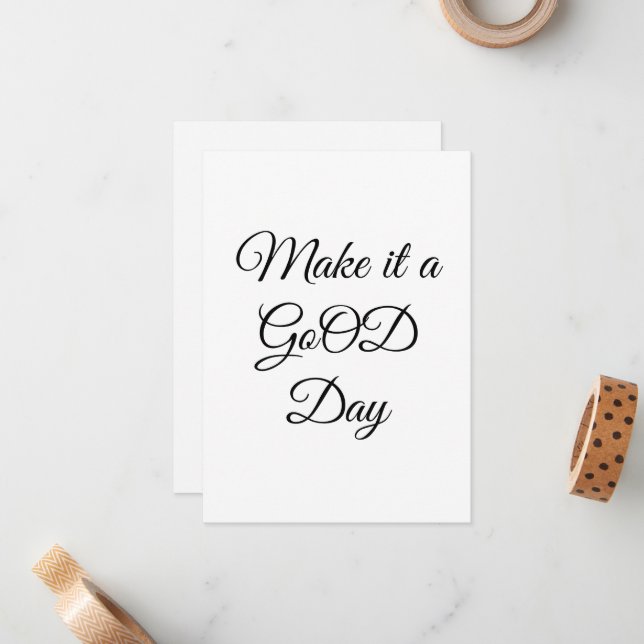 Bra - platta anteckningskort (Fram/Back In Situ)