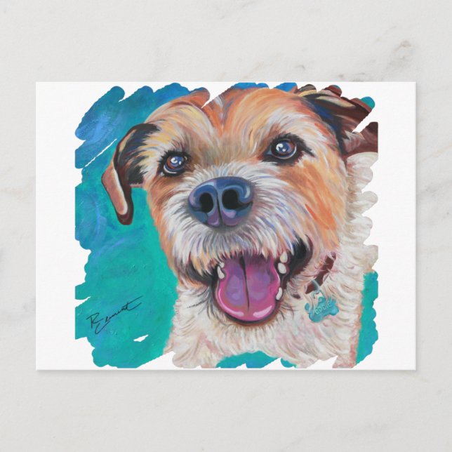 Bra pojke Eddie! Vykort (Framsida)