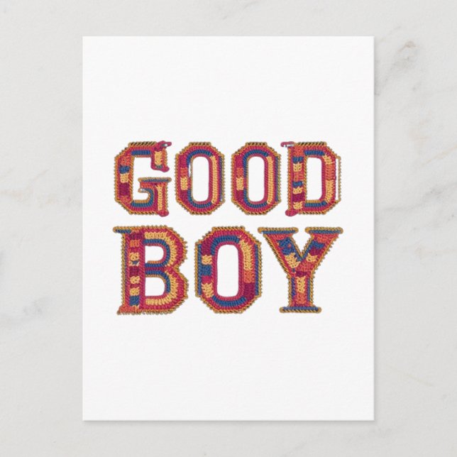 Bra pojke vykort (Framsida)