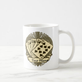 Bra Poker Hand-mugg Kaffemugg