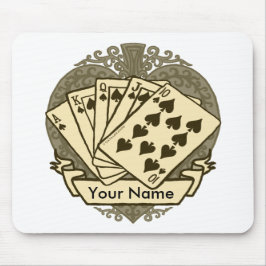 Bra Poker Hand-musknapp Musmatta