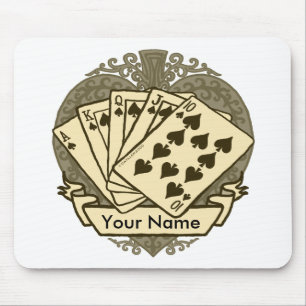 Bra Poker Hand-musknapp Musmatta