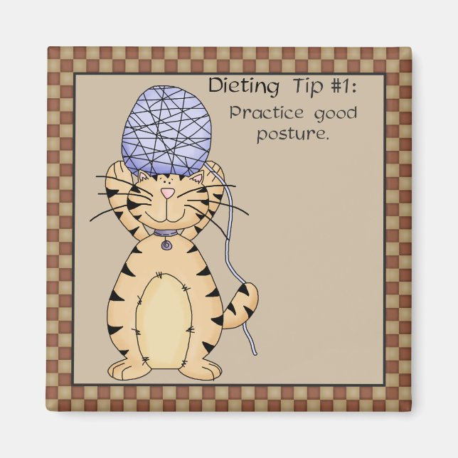 Bra Posture - Fridge Magnet (Framsidan)