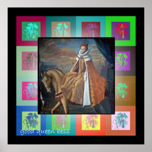 Bra Queen Bess Poster