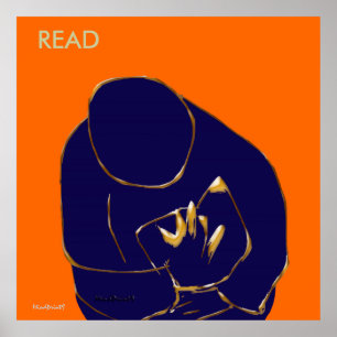 Bra Read Poster