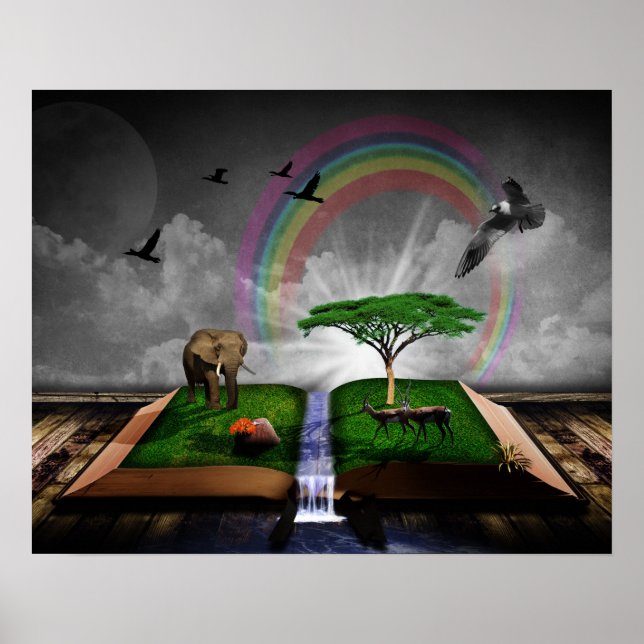 BRA READING POSTER: Läsfrågor Poster (Framsidan)