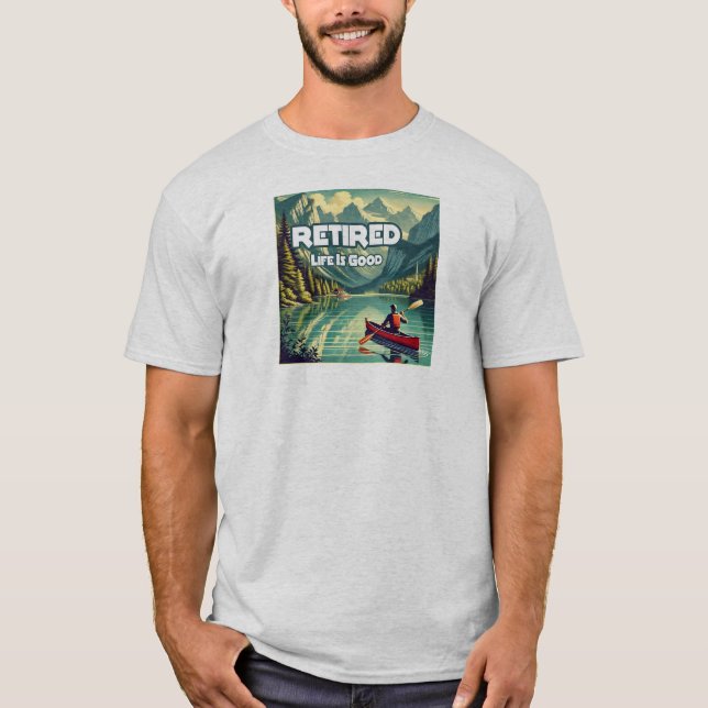 Bra Red Canoe T Shirt (Framsida)