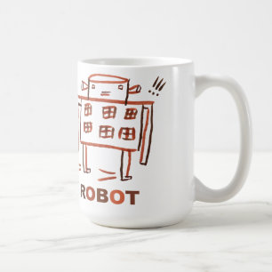 Bra robot kaffemugg