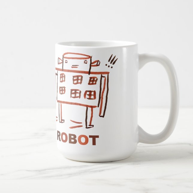 Bra robot kaffemugg (Höger)