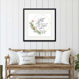 Bra, Rosa, tulpaner ram Poster