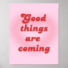 "Bra Sak är på väg" Poster