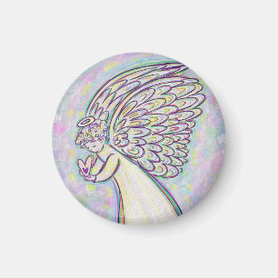 Bra Sak Guardian Angel Art Magnets Magnet