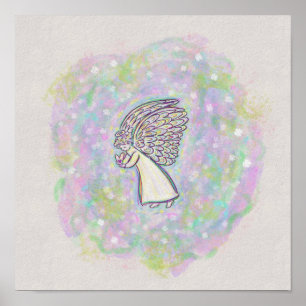 Bra Sak Guardian Angel Art Print Poster