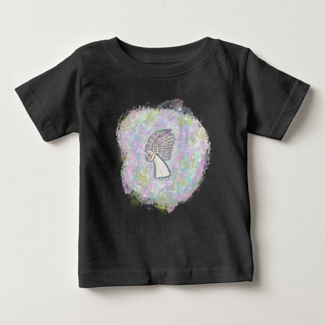 Bra Sak Guardian Angel Baby Shirt T (Framsida)