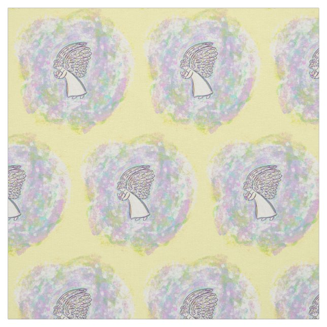 Bra Sak Guardian Angel Fabric Art Material Tyg (Provkarta)