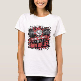Bra Sak Health Kom to Body Builder GYM T Shirt