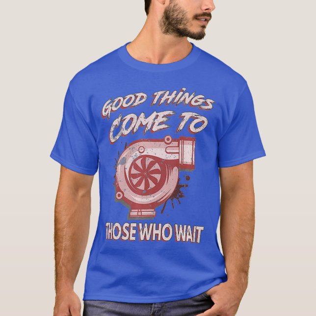 Bra Sak Kom De som väntar på Diesel Turbo 4X4 T Shirt (Framsida)