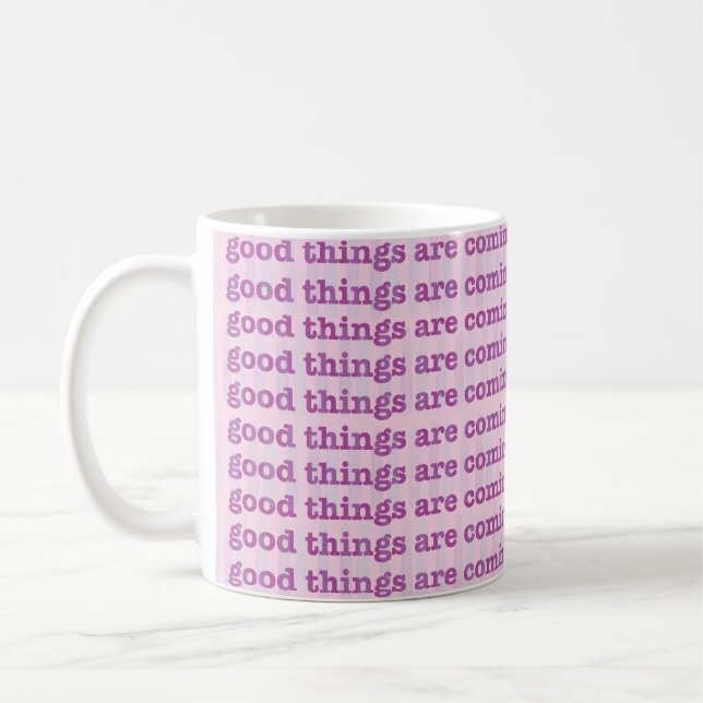 Bra Sak kommer. Kaffemugg (Vänster)