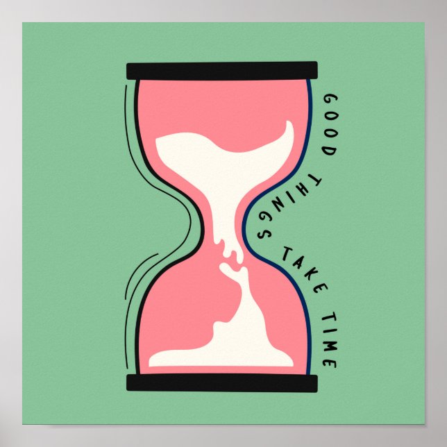 Bra Sak tar tid Poster (Framsidan)