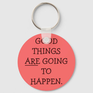 Bra saker Keychain Nyckelring