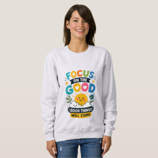 Bra saker kommer Söt solsken Positivt citat T Shirt