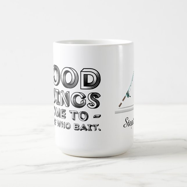 Bra saker kommer till dem som lockar kaffemugg (Center)