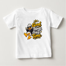 Bra Saker Tar Tid Rolig Cool Anka T-Shirt Desi