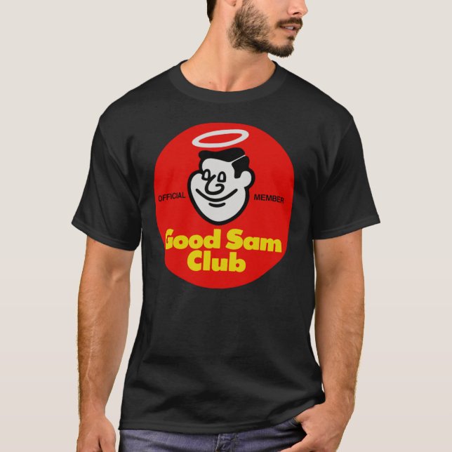 Bra Sam Klubb Officiell Member Badge Classic T-Shi T Shirt (Framsida)