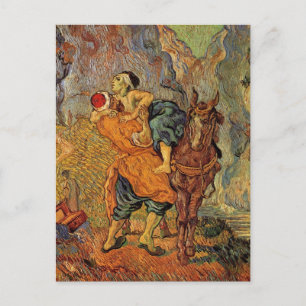 Bra Samaritan (efter Delacroix), Vincent van Gogh Vykort