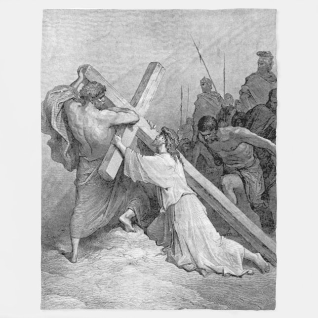 BRA SAMARITAN Fleece Blanket (Framsidan)