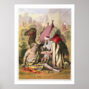 Bra Samaritan, från en bibel tryckt av Edward Poster