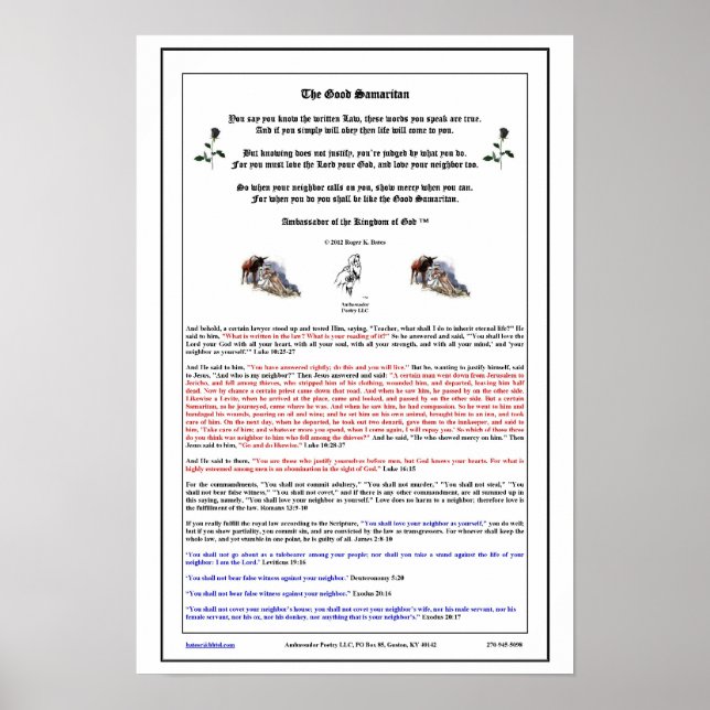 Bra Samaritan Poster (Framsidan)