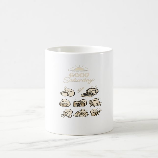 BRA SATURDAG | Mysiga Helgstämmningar | LUNIO™ Min Kaffemugg (Center)