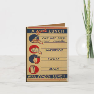 Bra School Lunch Kort