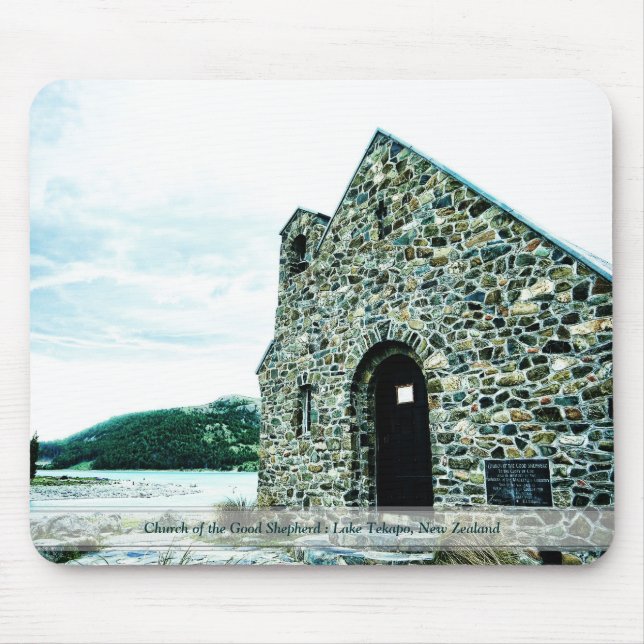 Bra Sheperd New Zealand Mousepad-kyrkan Musmatta (Framsidan)