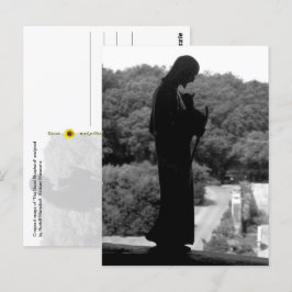 Bra Shepherd (B&W) - vykort