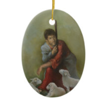 Bra Shepherd Ceramic Ornament