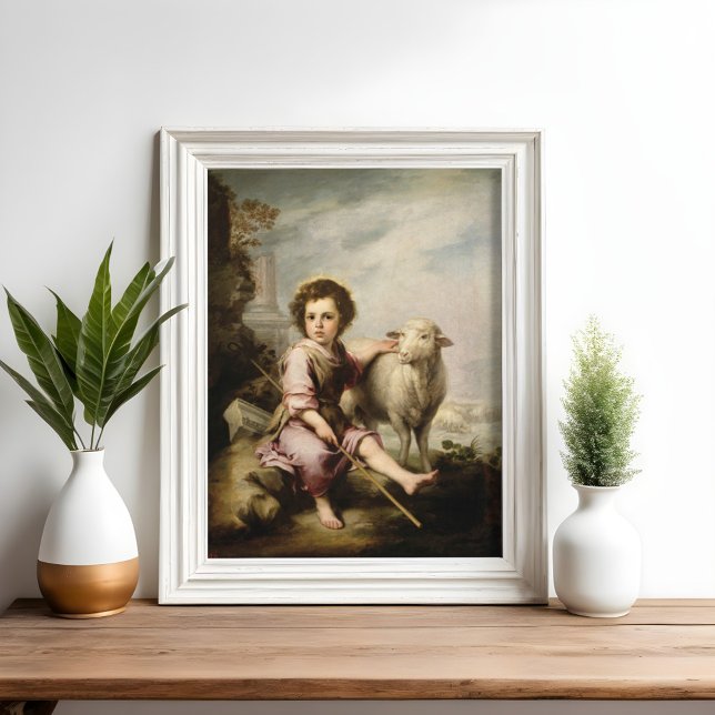 Bra Shepherd, Esteban Murillo Fototryck (Skapare uppladdad)