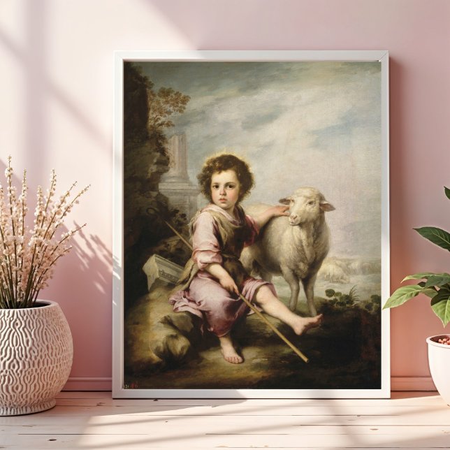 Bra Shepherd, Esteban Murillo Poster (Skapare uppladdad)