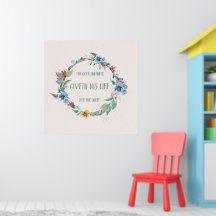 Bra Shepherd Flower WAN Poster