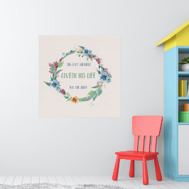 Bra Shepherd Flower WAN Poster