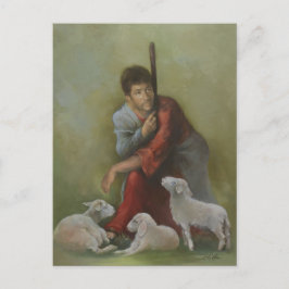 Bra Shepherd Helgdag Postcard Vykort