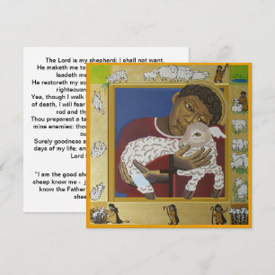 Bra Shepherd Icon Flat Card